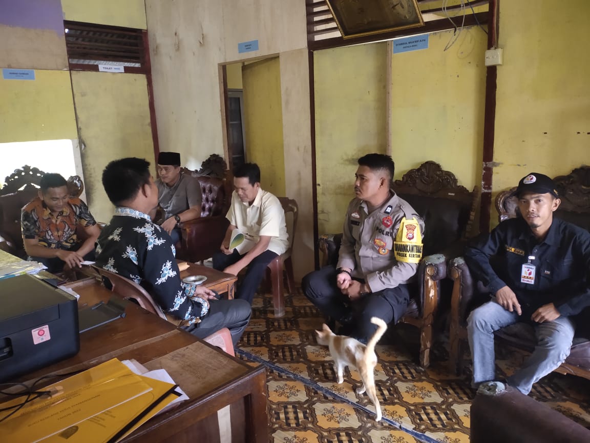 Bhabinkamtibmas Desa Lintas Utara Ajak Masyarakat Menjaga Kamtibmas